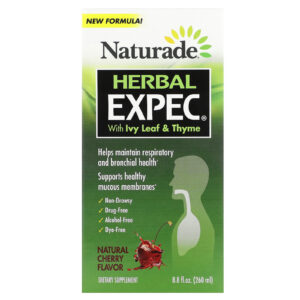 Naturade Herbal EXPEC com Folha de Hera e Tomilho Cereja Natural 260 ml (88 fl oz)