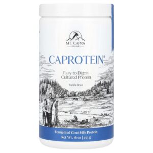 Mt. Capra Caproteína® Fava de Baunilha 453 g (16 oz)