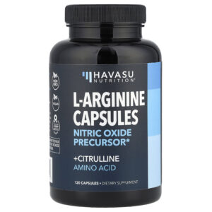 Havasu Nutrition Aminoácidos de L-Arginina + Citrulina 120 Cápsulas