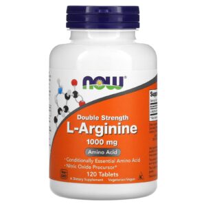 NOW Foods L-Arginina 1.000 mg 120 Comprimidos