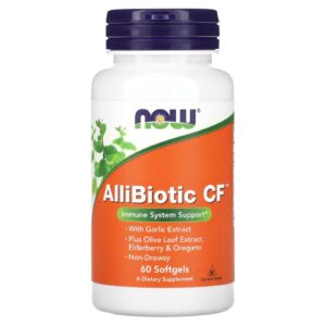 NOW Foods AlliBiotic CF 60 Cápsulas Gelatinosas