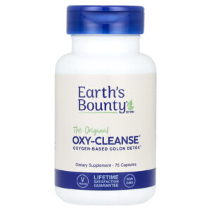 Earths Bounty The Origianl Oxy-Cleanse® Desintoxicação para o Cólon à Base de Oxigênio 75 Cápsulas