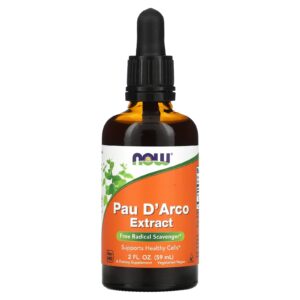 NOW Foods Extrato de Pau D’Arco 2 fl oz (60 ml)