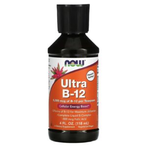 NOW Foods Ultra B-12 5.000 mcg 118 ml (4 fl oz)