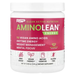 RSP Nutrition AminoLean® Energy Melancia 246 g (868 oz)