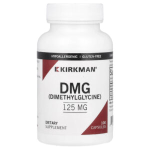 Kirkman Labs DMG (Dimetilglicina) 125 mg 100 Cápsulas