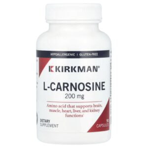 Kirkman Labs L-Carnosina 200 mg 90 Cápsulas