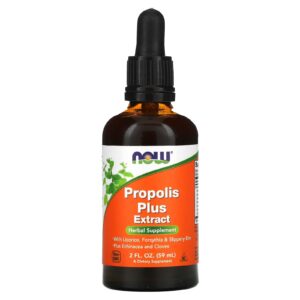 NOW Foods Extrato de Própolis Plus 2 fl oz (60 ml)