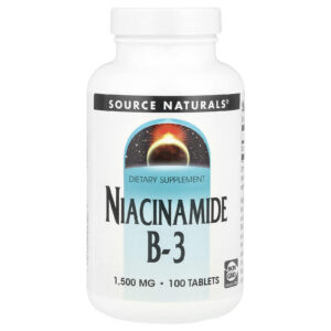 Source Naturals Nicotinamida B-3 1.500 mg 100 Comprimidos