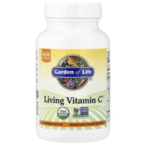 Garden of Life Living Vitamin C™ 60 Cápsulas Vegetarianas