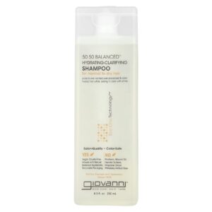Giovanni 50:50 Balanced Shampoo Hidratante e Clareador Para Cabelos Normais a Secos 250 ml (85 fl oz)