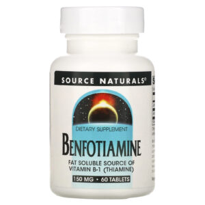Source Naturals Benfotiamina 150 mg 60 Comprimidos