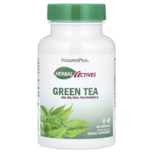NaturesPlus Herbal Actives Chá Verde 400 mg 60 Cápsulas