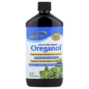 North American Herb & Spice Oreganol™ Suco de Orégano Silvestre 355 ml (12 fl oz)