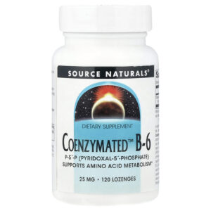 Source Naturals B-6 Coenzymated™ 25 mg 120 Pastilhas