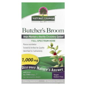 Natures Answer Brusca 90 Cápsulas Vegetarianas (500 mg por Cápsula)