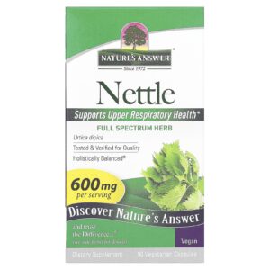 Natures Answer Urtiga 90 Cápsulas Vegetarianas (300 mg por Cápsula)
