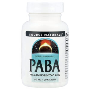 Source Naturals PABA 100 mg 250 tabletes