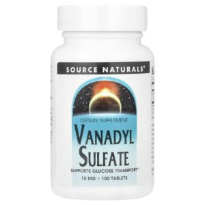 Source Naturals Vanadyl Sulfate 10 mg 100 Comprimidos