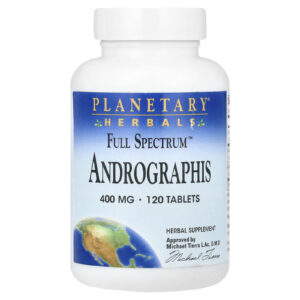 Planetary Herbals Andrographis Espectro Completo 400 mg 120 Tabletes