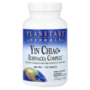 Planetary Herbals Yin Chiao-Echinacea Complex™ 120 Comprimidos