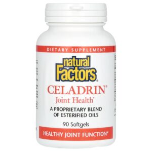 Natural Factors Celadrin Saúde das Articulações 90 Cápsulas Softgel