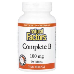 Natural Factors Complete B 90 Comprimidos