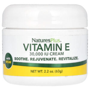 NaturesPlus Creme de Vitamina E 30000 IU 22 oz (63 g)
