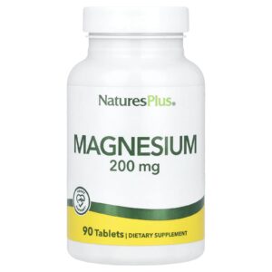 NaturesPlus Magnésio 200 mg 90 Comprimidos