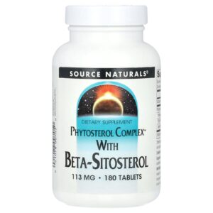 Source Naturals Phytosterol Complex™ com Beta-Sitosterol 180 Comprimidos (113 mg por Comprimido)