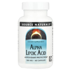 Source Naturals Ácido Alfalipoico 300 mg 60 Cápsulas