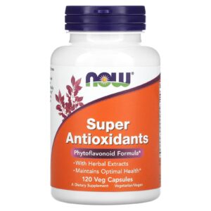 NOW Foods Super Antioxidantes 120 Cápsulas Vegetais