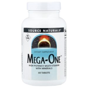 Source Naturals Mega-One™ Sem Ferro 60 Comprimidos
