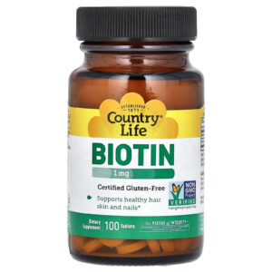 Country Life Biotina 1 mg 100 tabletes