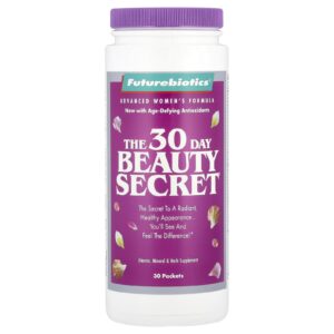 Futurebiotics O Segredo de Beleza de 30 Dias 30 Pacotes