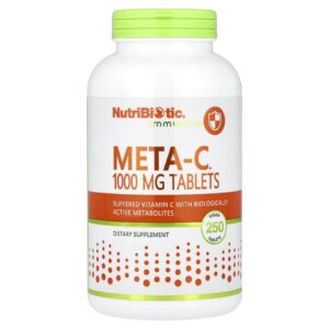 NutriBiotic Imunidade Meta-C® 250 Comprimidos Veganos
