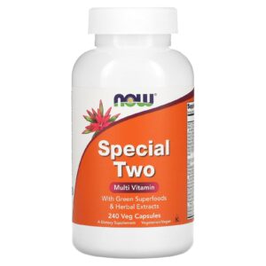 NOW Foods Special Two Multivitamínico 240 Cápsulas Vegetais