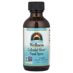 Source Naturals Wellness Spray Nasal Colloidal Silver™ 5914 ml (2 fl oz)
