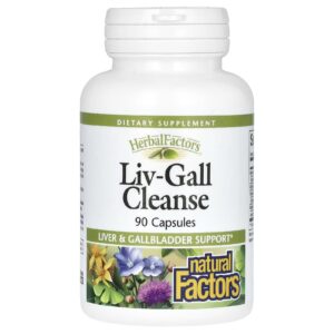 Natural Factors Liv-Gall Cleanse 90 Cápsulas