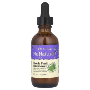 NuNaturals Adoçante de Monge 59 ml (2 oz)
