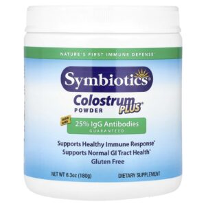 Symbiotics Colostrum Plus® em Pó 180 g (63 oz)