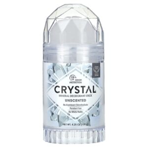 CRYSTAL Desodorante Mineral em Bastão Sem Perfume 120 g (425 oz)