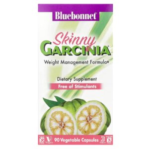 Bluebonnet Nutrition Fórmula para Controle de Peso de Garcinia Magro 90 Cápsulas Vegetais