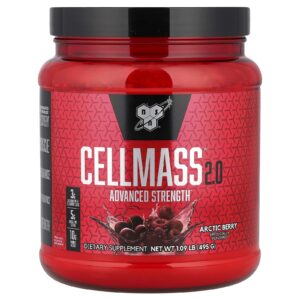 BSN Cellmass 2.0 Recuperação Concentrada Pós-treino Amora-do-ártico 485 g (106 lb)