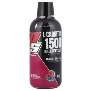 ProSupps L-Carnitina 1500 Shots Líquidos Fruto Silvestre 473 ml (16 fl oz)