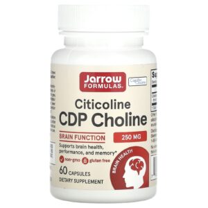 Jarrow Formulas Citicolina 250 mg 60 Cápsulas