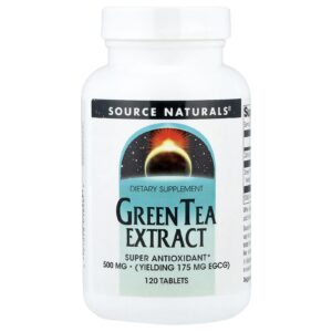 Source Naturals Extrato de Chá Verde 500 mg 120 Comprimidos