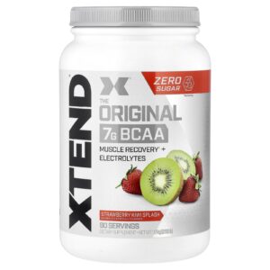 XTEND 7 g de BCAA Splash de Morango e Kiwi 117 kg (258 lb)