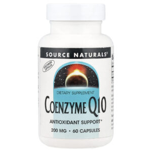 Source Naturals Coenzima Q10 200 mg 60 Cápsulas