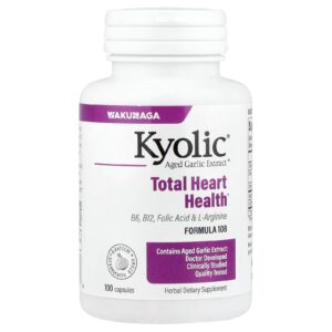 Kyolic Aged Garlic Extract™ Fórmula 108 100 Cápsulas